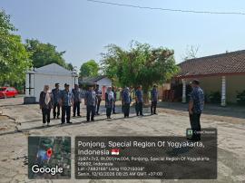 Pamong Kalurahan Ponjong Awali Pekan dengan Apel Pagi